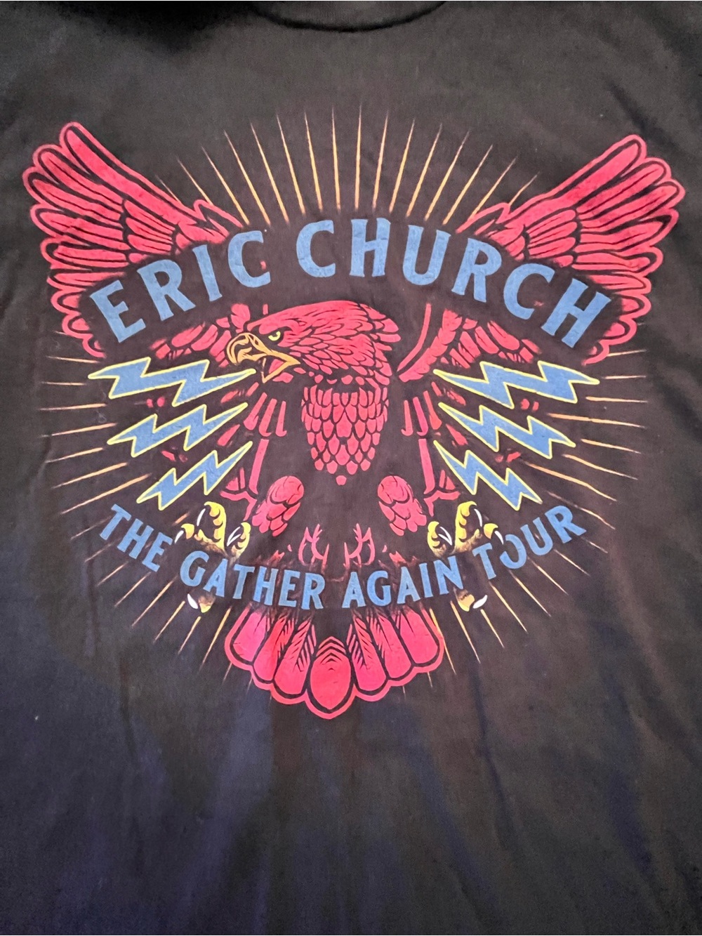 Eric Church Concert Tee - The Gather Again Tour 2022